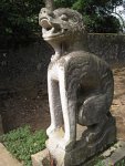 Nghê trước đền thờ Đinh Tiên Hoàng ở Hoa Lư Ninh Bình