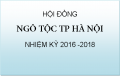 Thư mời họp Hội đồng Ngô tộc TP Hà Nội lần I
