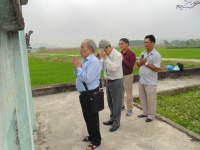 Long trong lễ giỗ Dụ Vương Ngô Từ