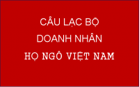 Thư mời họp CLB Doanh nhân Họ Ngô VN