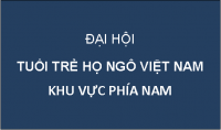Thư mời dự Đại hội Tuổi trẻ họ Ngô phía Nam lần I