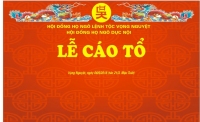 Hai họ Vọng Nguyệt và Dục Nội làm lễ nhận họ