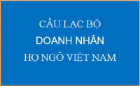 Thư mời dự Hội nghị CLB Doanh nhân Họ Ngô VN lần III