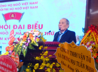 Bài phát biểu của cụ Ngô Vui tại Đại Hội CLB Tuổi trẻ họ Ngô HN