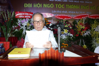 Phát biểu của ông Ngô Vui tại Đại hội họ Ngô HCM lần I