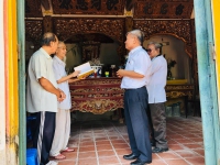 HĐ họ Ngô Hưng Yên làm việc với đại diện HĐ họ Ngô VN