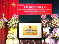 Lễ đón nhận Bằng Di tích Lịch sử Văn hóa Đền Quốc Tế