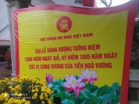 Long trọng Lễ dâng hương tưởng niệm 1080 năm ngày mất Tiền Ngô Vương
