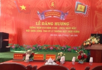 Dâng hương tưởng niệm 919 năm ngày mất Thái úy Lý Thường Kiệt (Ngô Tuấn).