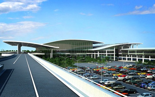 Phối cảnh nhà ga T2 Nội Bài
