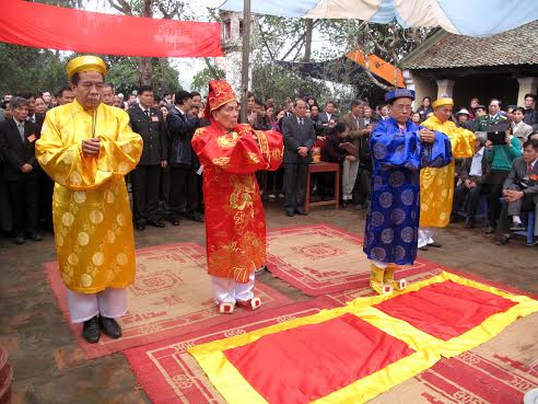 Chủ tế, Bồi tế tựu vị