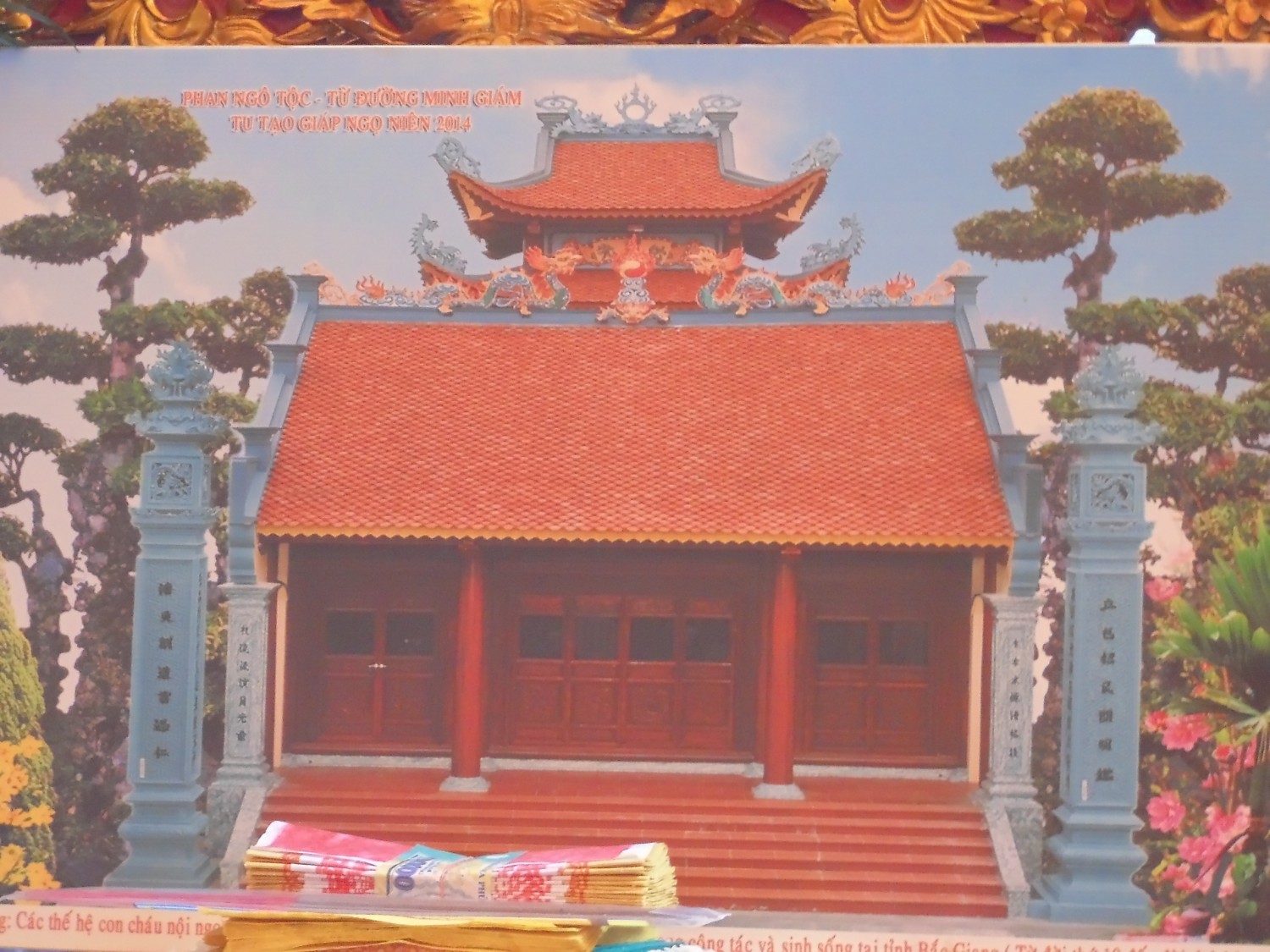 Họ Phan Ngô – Minh Giám khánh thành từ đường