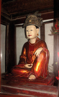 Tượng Tây cung Hoàng phi ở An Cầu, Phủ Cừ, Hưng Yên