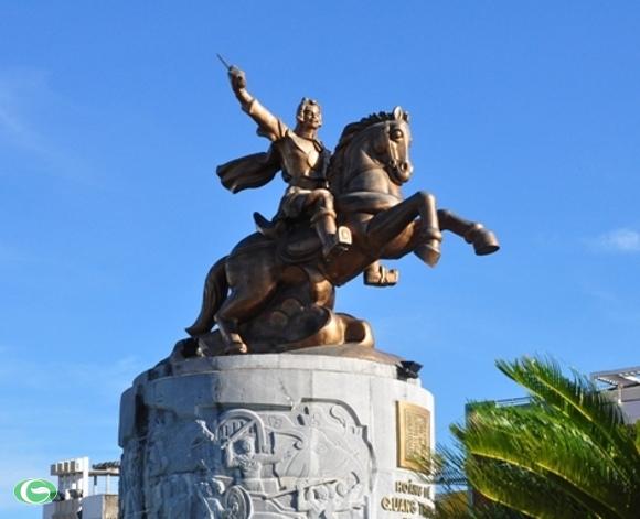 Tượng Quang Trung. Nguồn: Internet