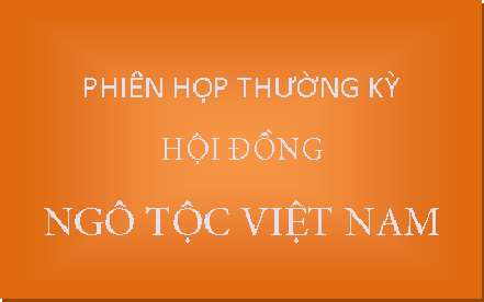 Mời họp Hội đồng Ngô tộc Việt Nam