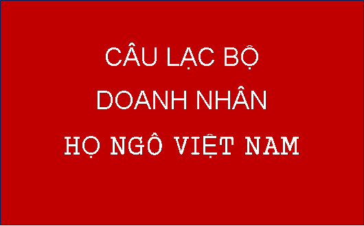 Thư mời dự hội nghị CLB Doanh nhân họ Ngô VN lần 2