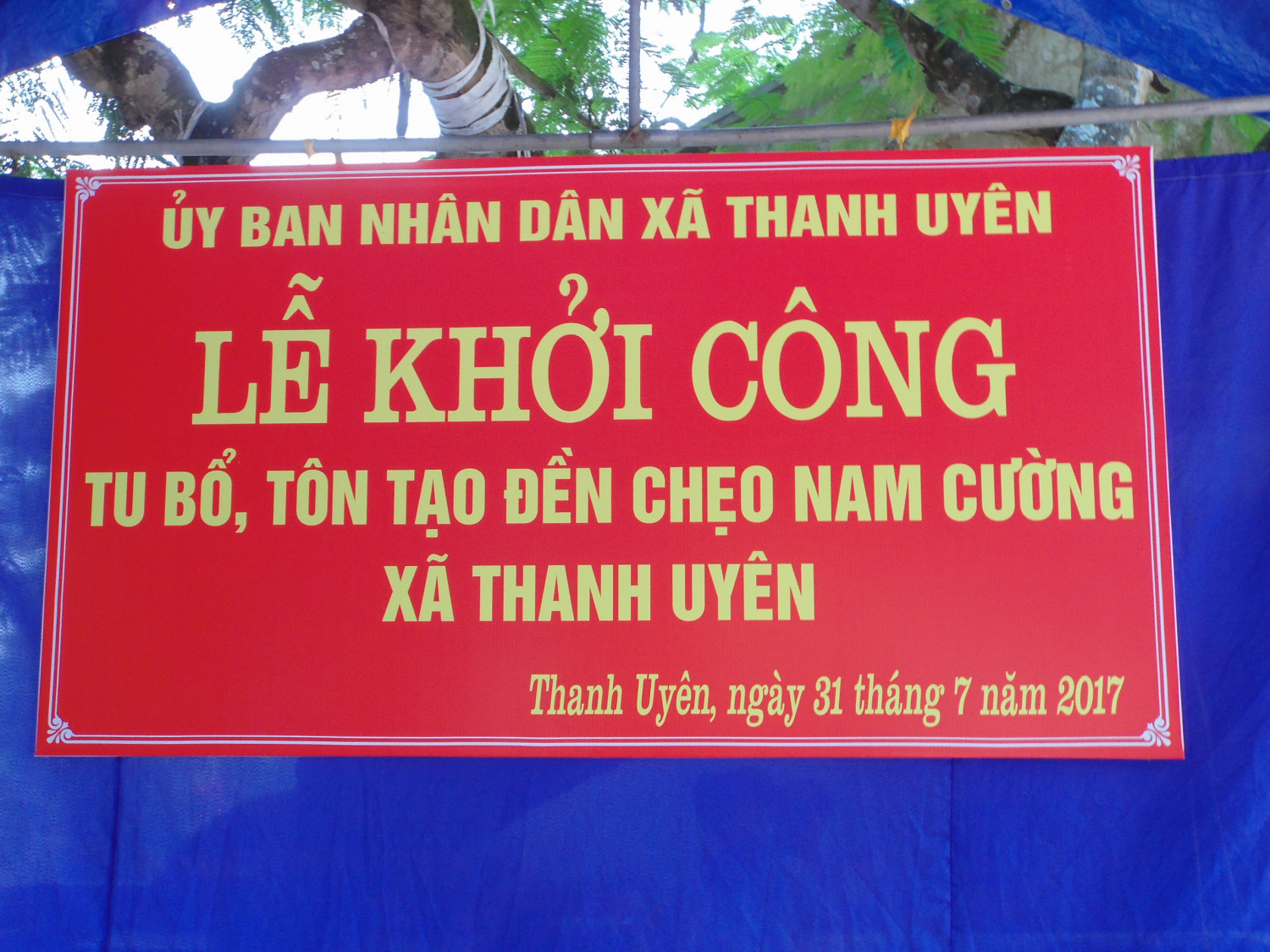 KHởi công tu bổ, tôn tạo đền Chẹo Nam Cường, Phú Thọ