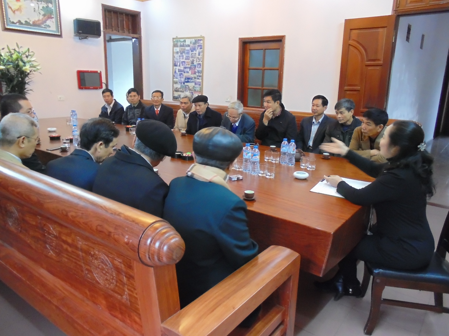 Hội đồng Họ Ngô khu vực Đông Anh - Sóc Sơn họp dưới sự chủ trì của bà Ngô Thu Hòa - Phó Chủ tịch Hội đồng