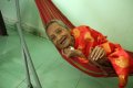 Cụ Nguyễn Thị Trù vẫn khỏe mạnh và tươi cười ở tuổi 122