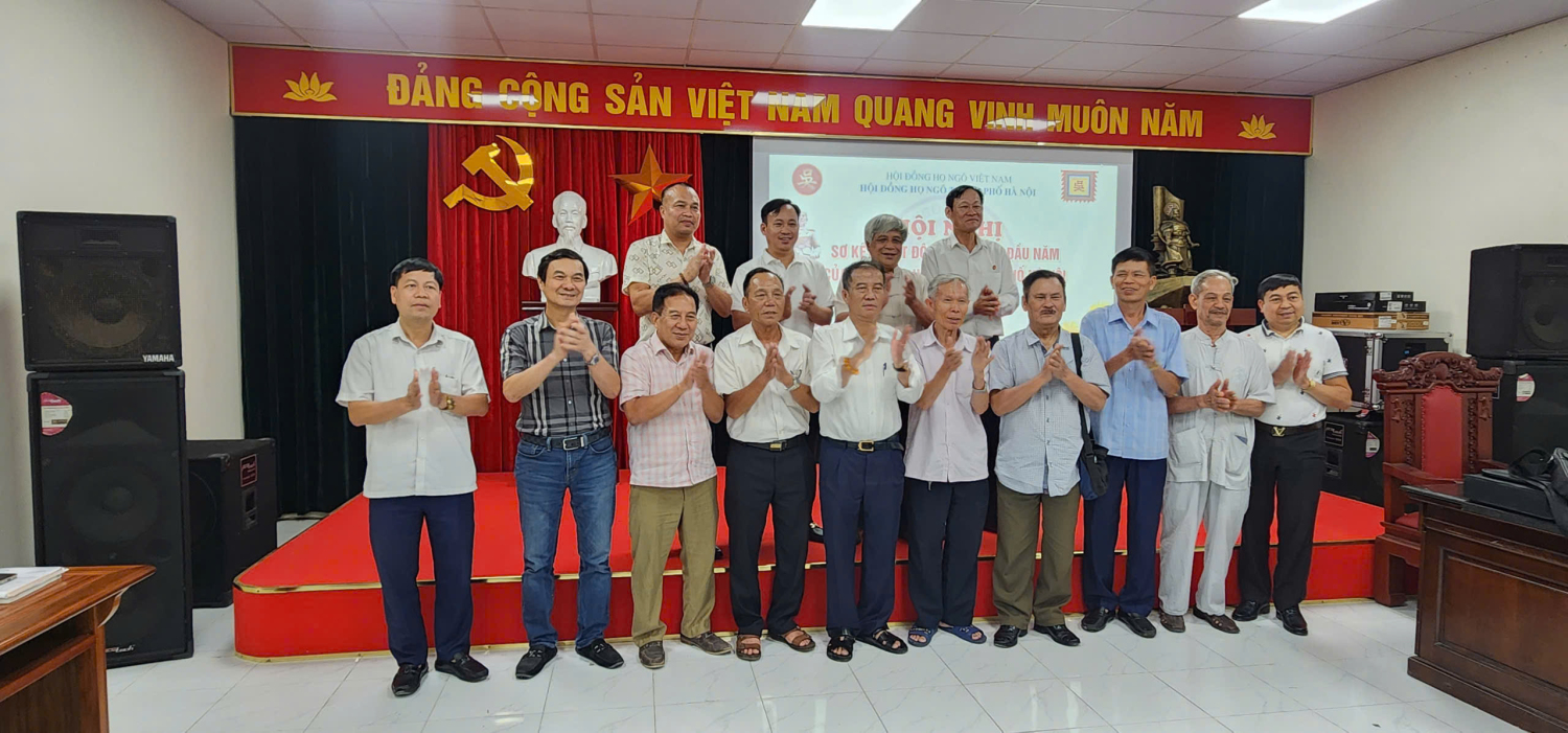 Hội đồng họ Nggô thành phố Hà Nội tổ chức sơ kết 6 tháng đầu năm 2026